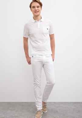 Erkek 5 Cep Beyaz Chinos - 50202959085