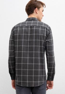 Erkek Gri Gömlek - 50207054019
