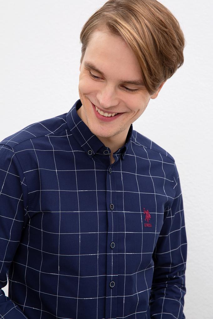 Erkek Lacivert Gömlek