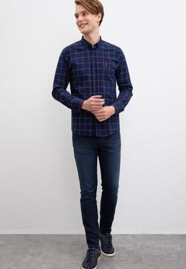 Erkek Lacivert Gömlek - 50207300001