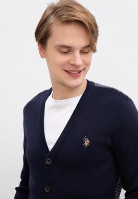 Erkek Lacivert  Triko Hırka - 50208621001