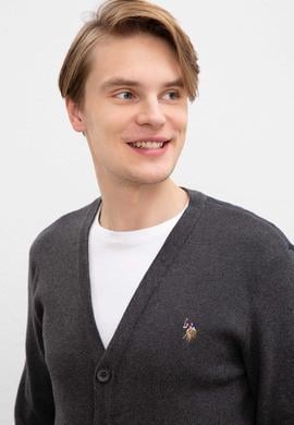 Erkek Antrasit  Triko Hırka - 50208621010