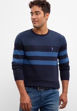 Erkek İndigo Kazak - 50205674015