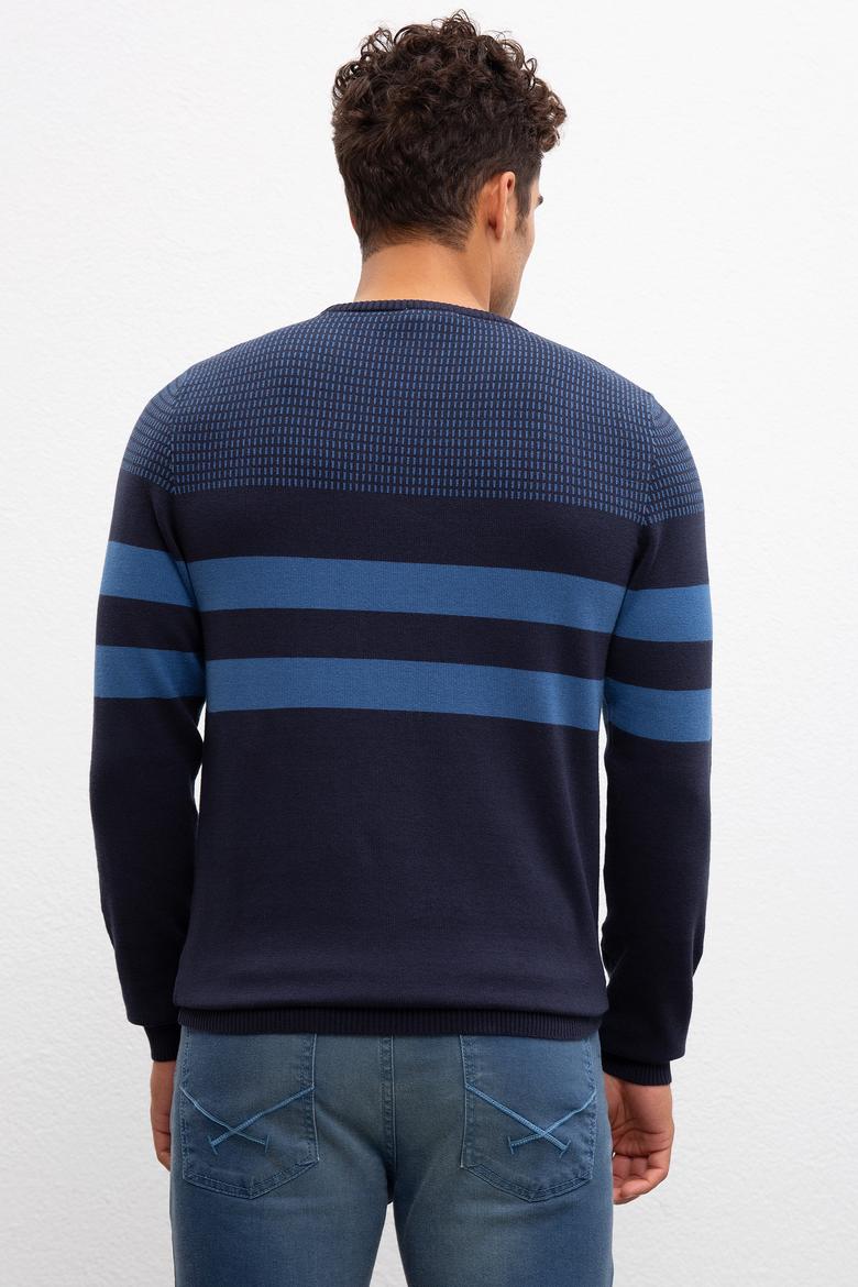 Erkek İndigo Kazak - 50205674015