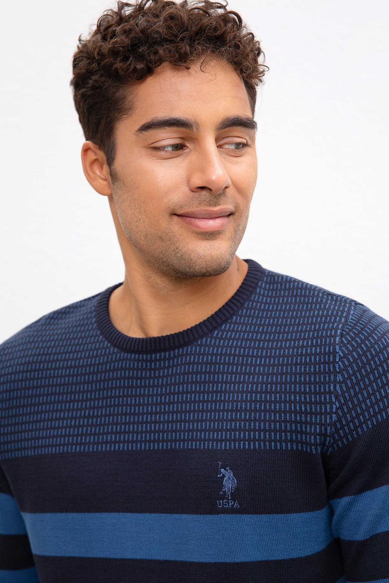 Erkek İndigo Kazak - 50205674015