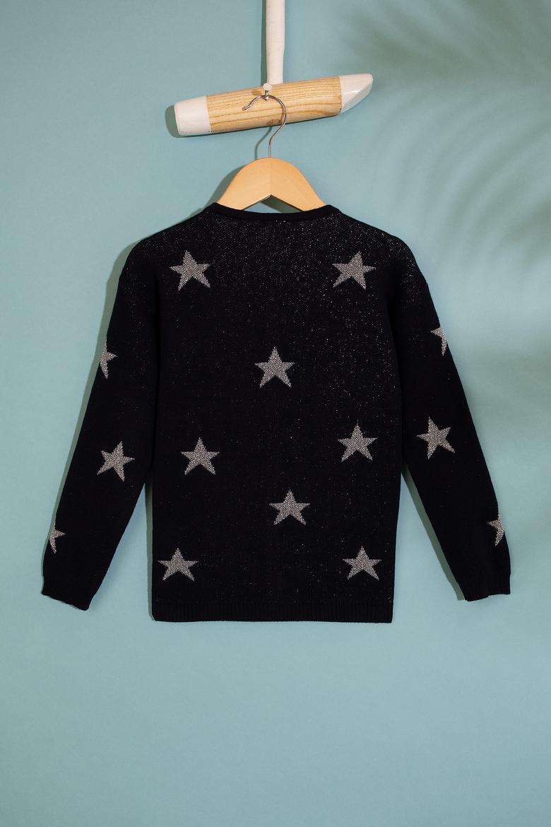 Kız Çocuk Lacivert Hırka - 50206140008