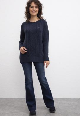 Kadın Lacivert Kazak - 50206800007