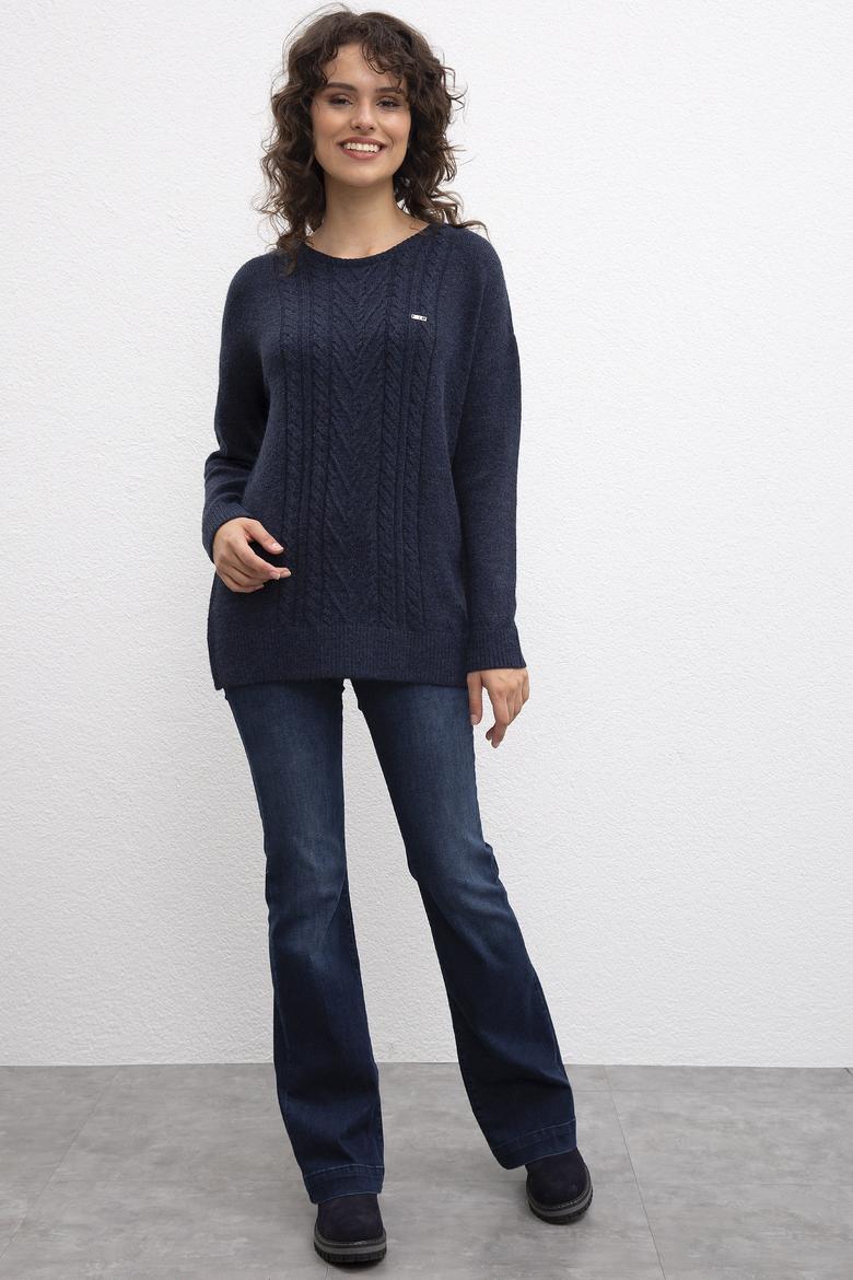 Kadın Lacivert Kazak - 50206800007