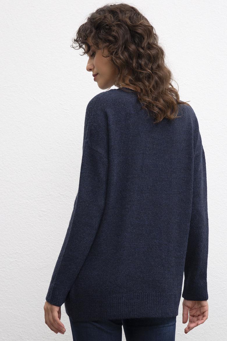 Kadın Lacivert Kazak - 50206800007