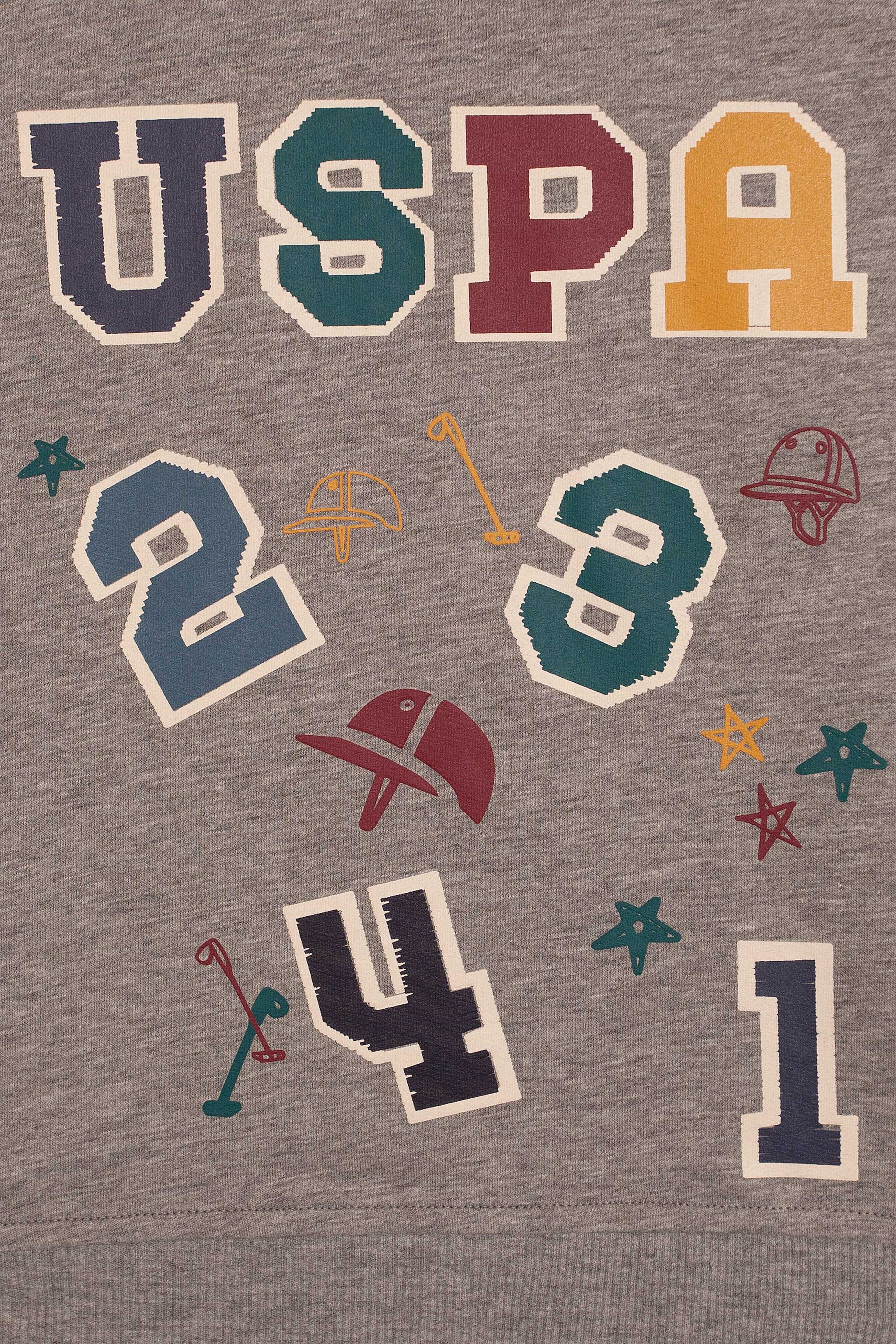 Çocuk Gri Sweatshirt - Image 3