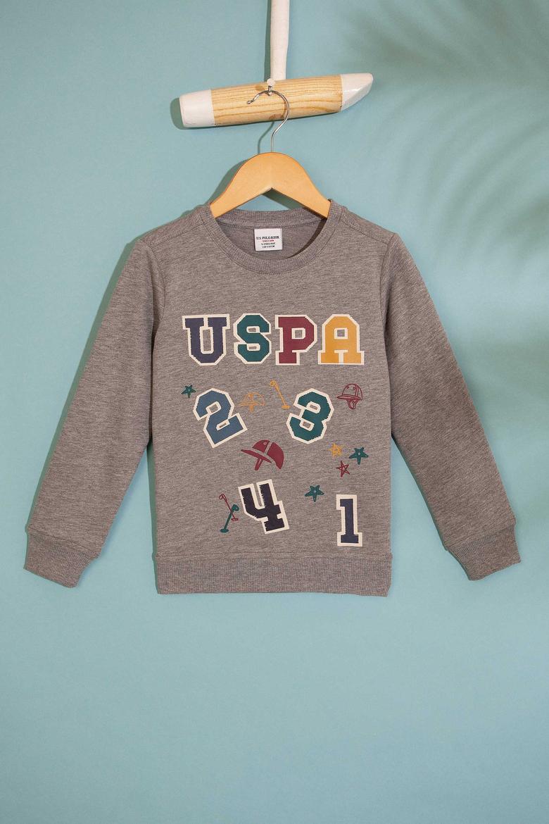 Çocuk Gri Sweatshirt