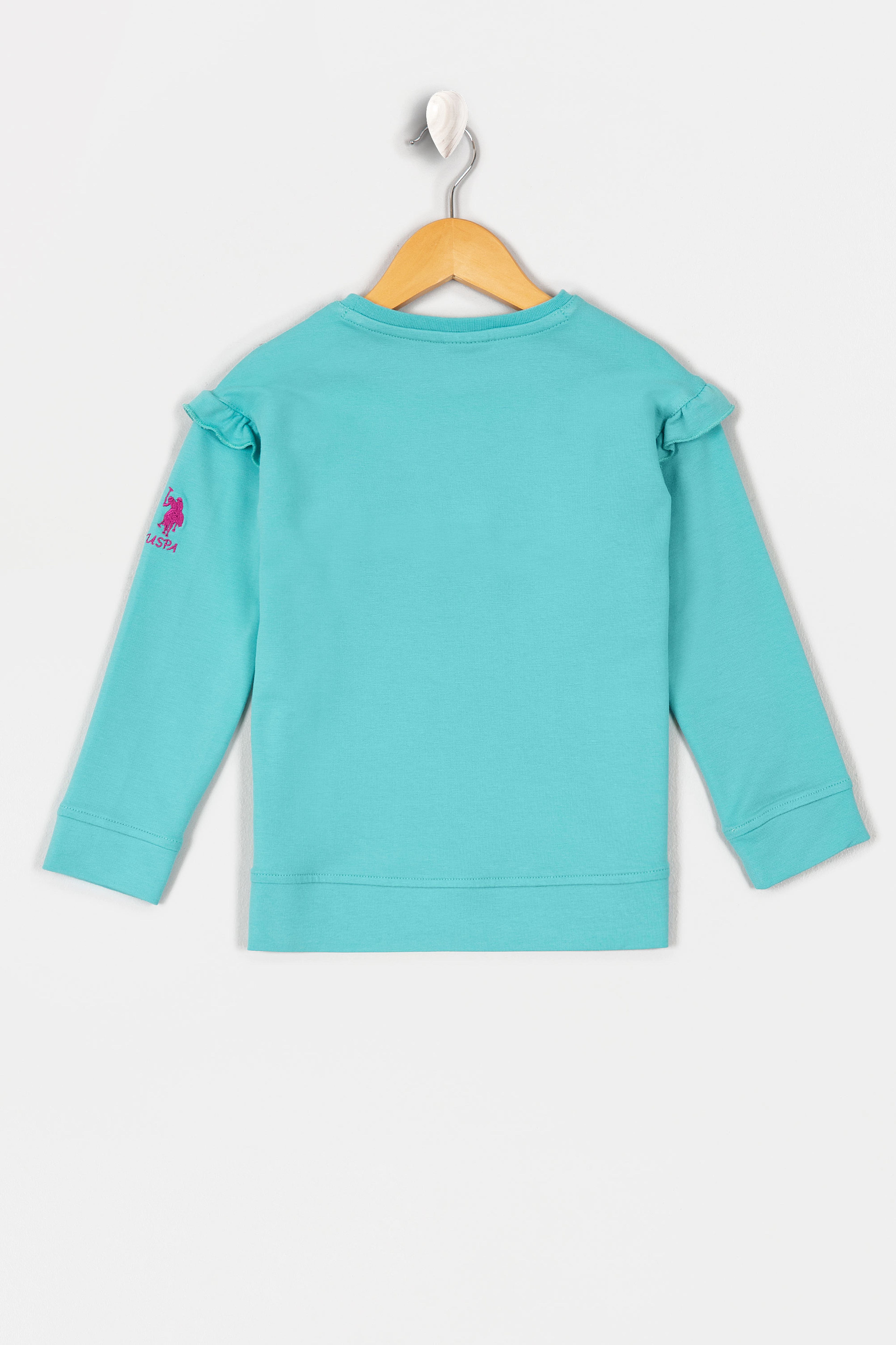 Kız Çocuk Yeşil Sweatshirt