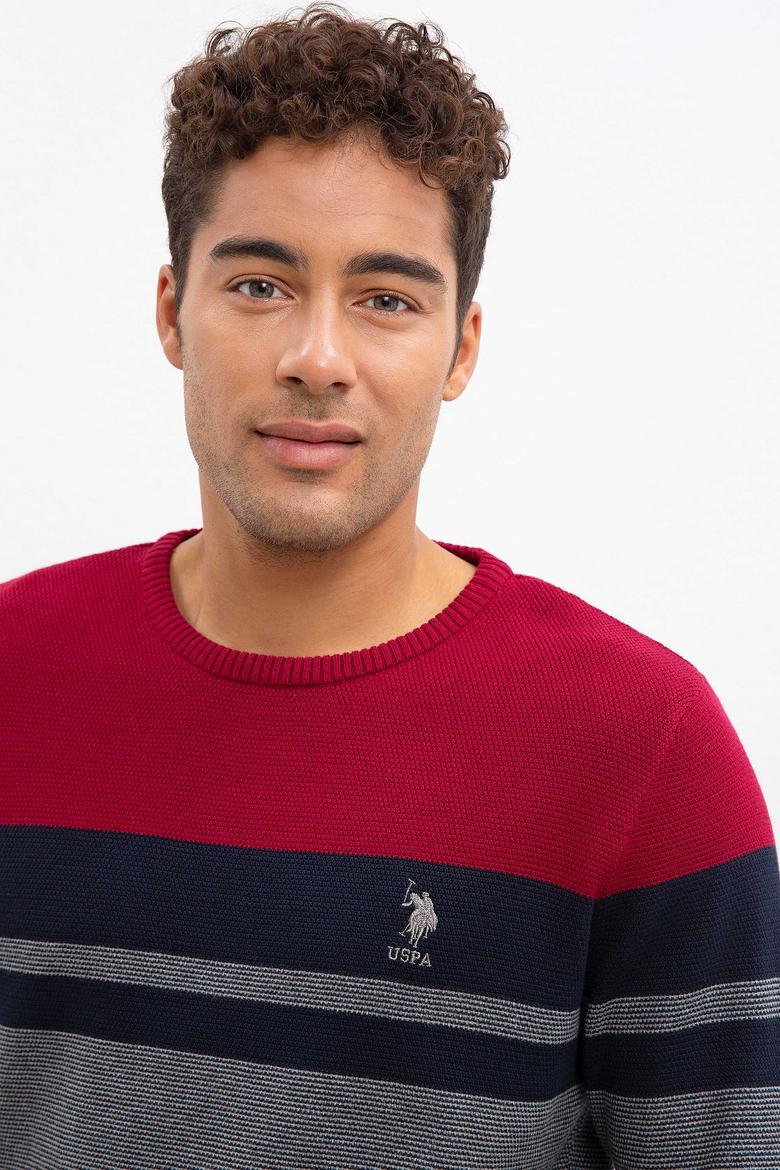 Erkek Bordo Kazak - 50205661016