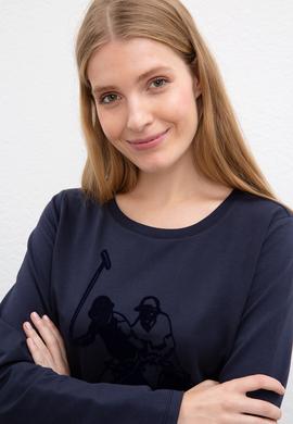 Kadın Lacivert Sweatshirt - 50206531021