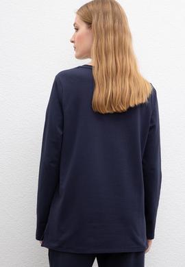 Kadın Lacivert Sweatshirt - 50206531021