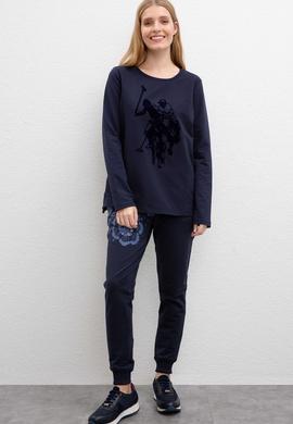 Kadın Lacivert Sweatshirt - 50206531021