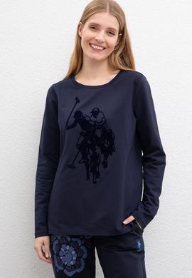 Kadın Lacivert Sweatshirt - 50206531021