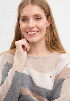 Kadın Beyaz Triko Kazak - 50206790003