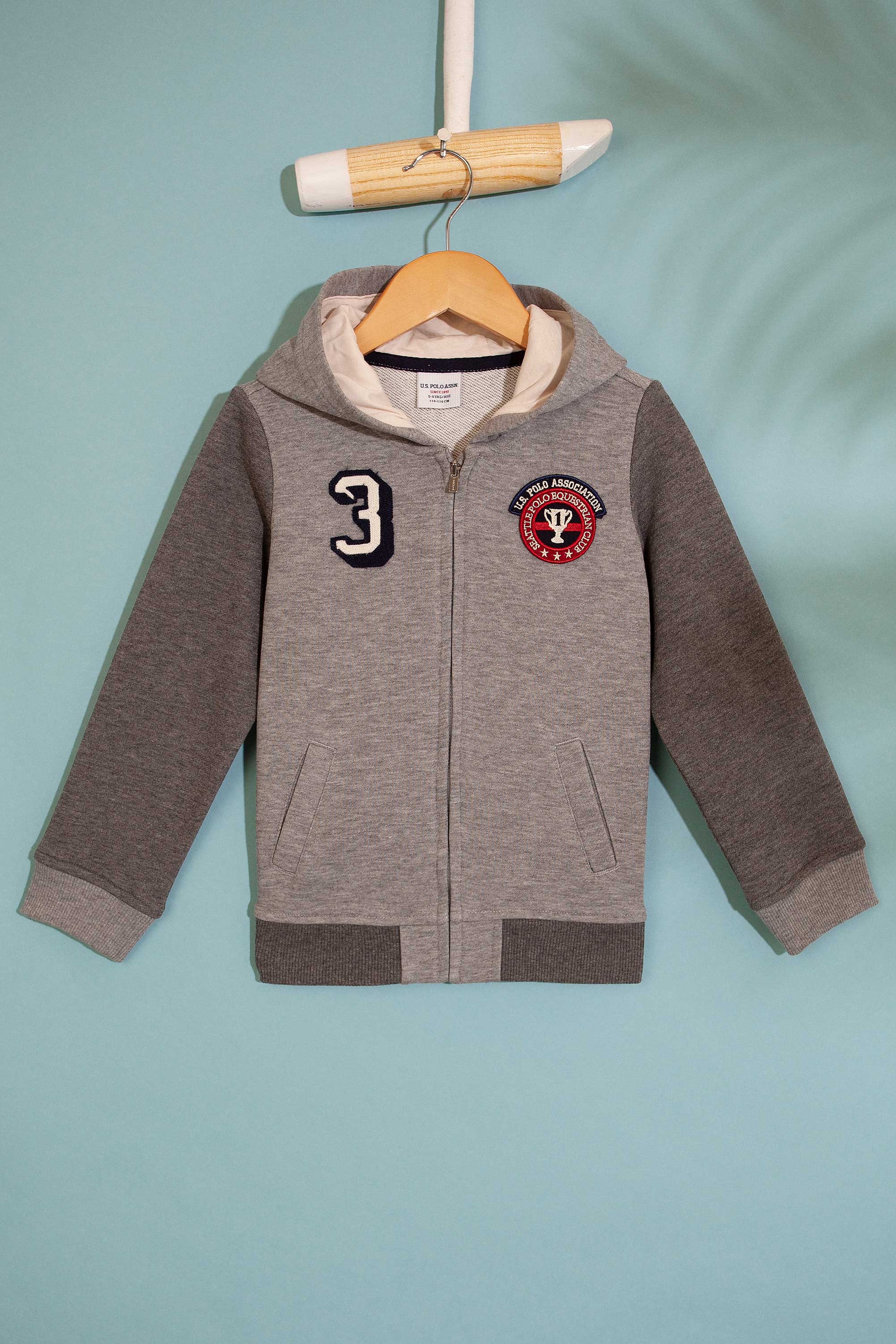Çocuk Gri Sweatshirt