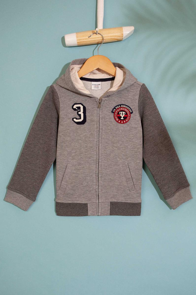 Çocuk Gri Sweatshirt