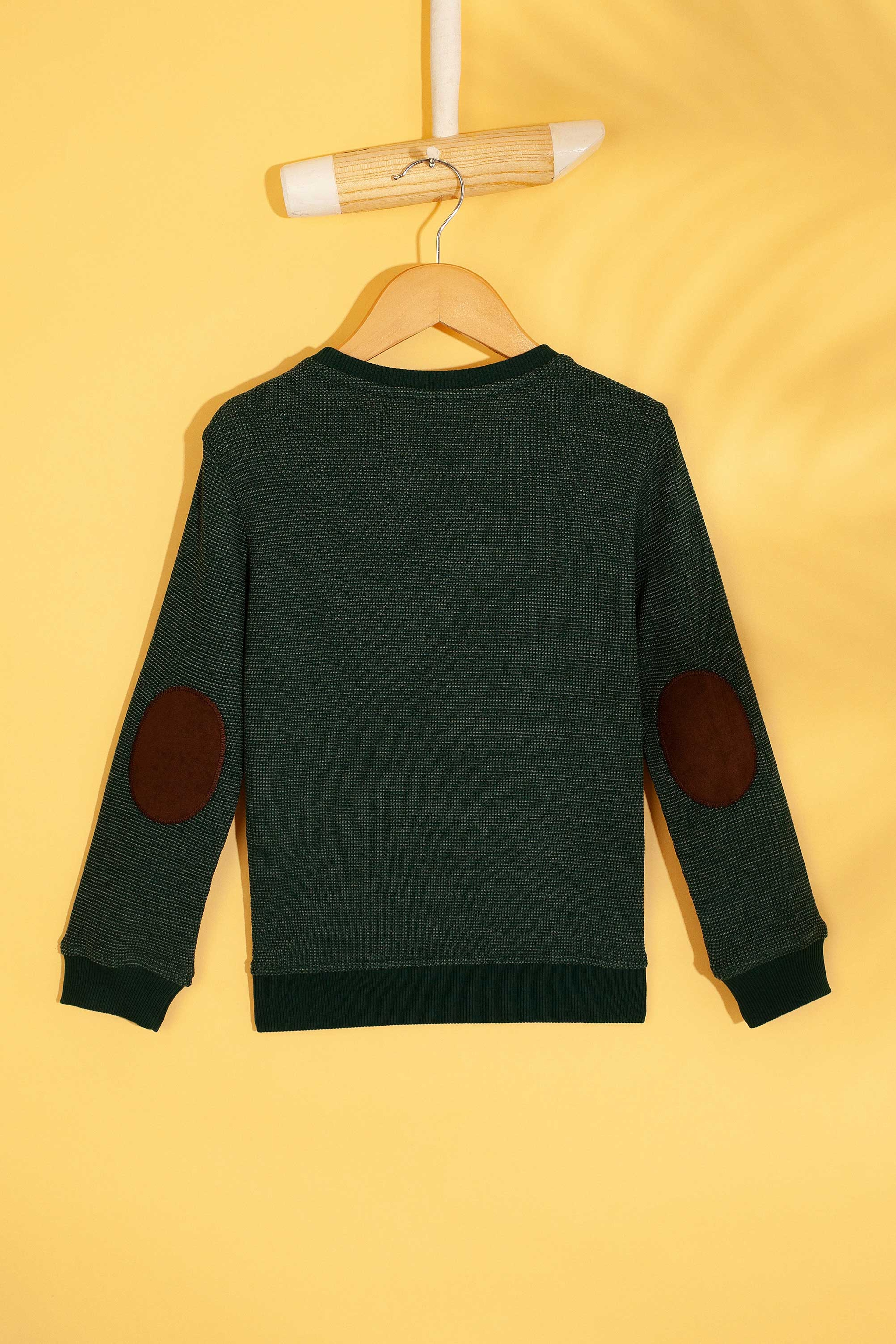 Çocuk Yeşil Sweatshirt - Image 2