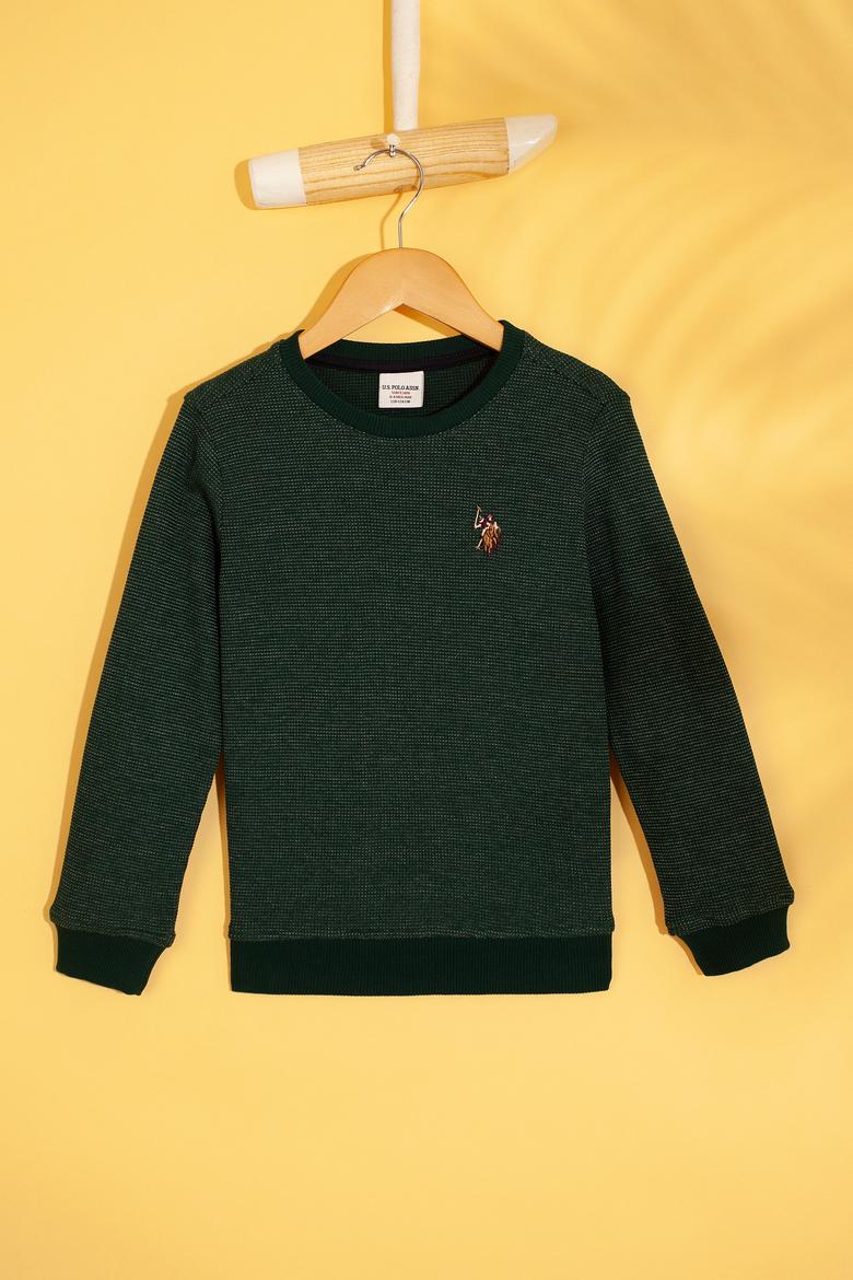 Çocuk Yeşil Sweatshirt