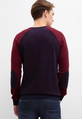 Erkek Lacivert Bisiklet Yaka Sweatshirt - 50213274011