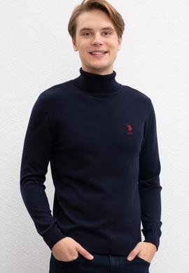 Erkek Lacivert Basic Kazak - 50207646007