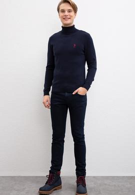 Erkek Lacivert Basic Kazak - 50207646007