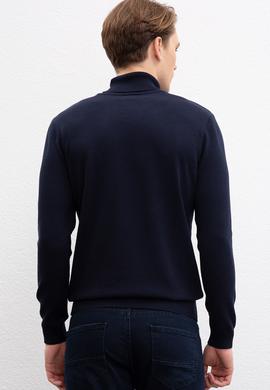 Erkek Lacivert Basic Kazak - 50207646007