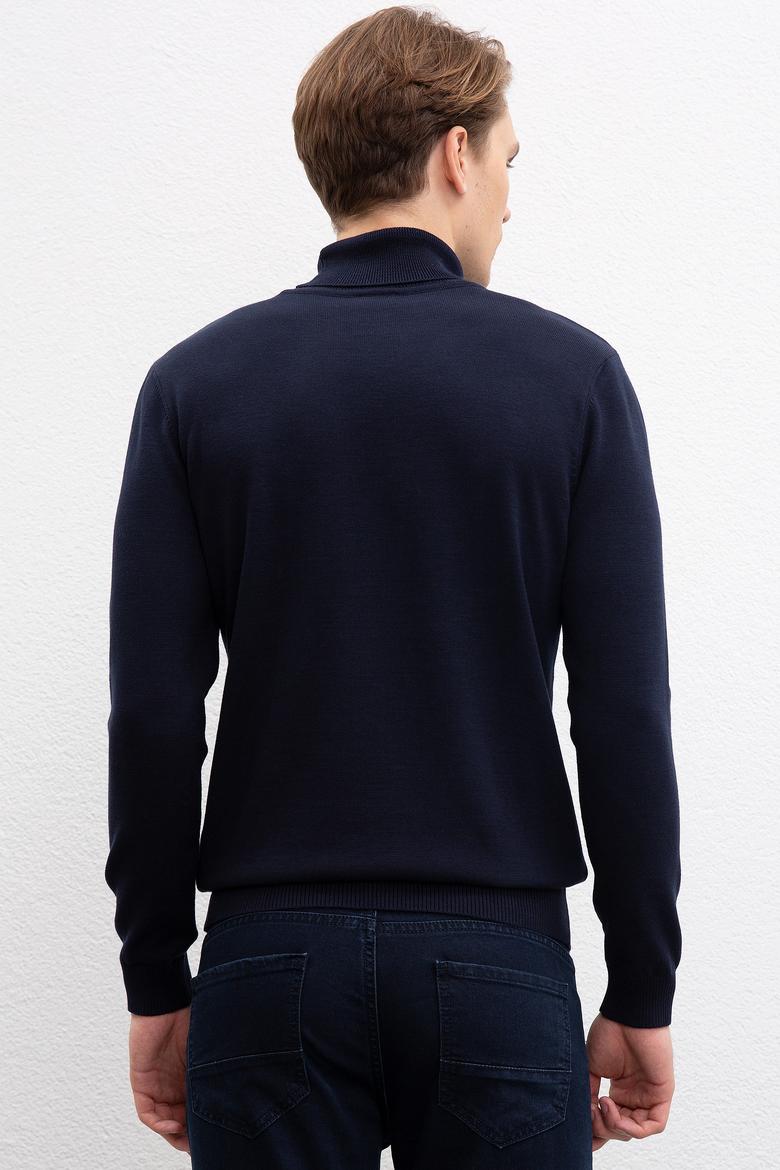 Erkek Lacivert Basic Kazak - 50207646007