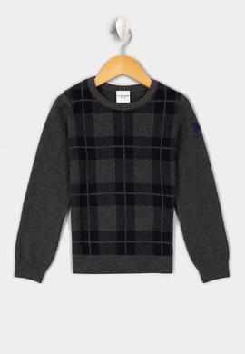 Erkek Çocuk Gri Kazak - 50213224012