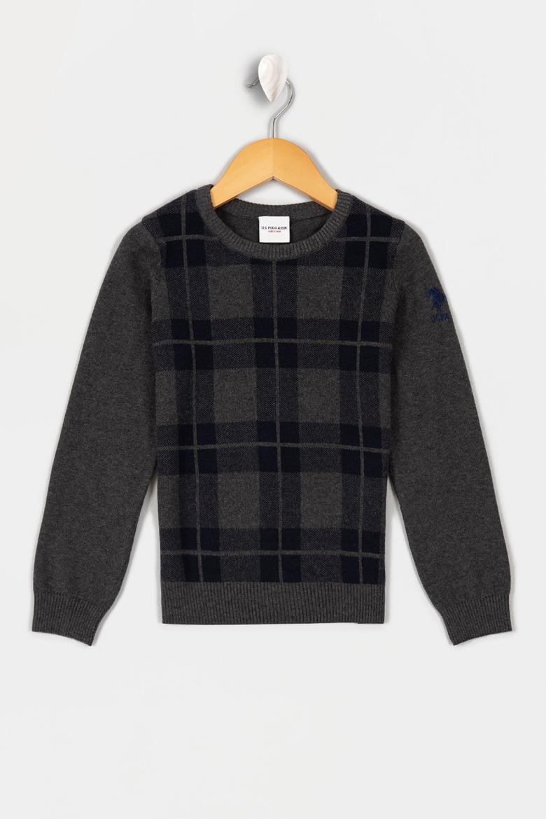 Erkek Çocuk Gri Kazak