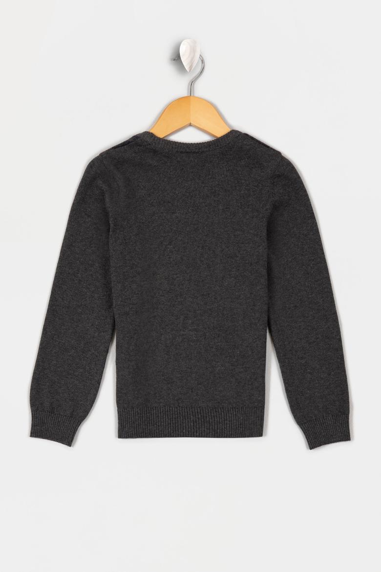 Erkek Çocuk Gri Kazak - 50213224012