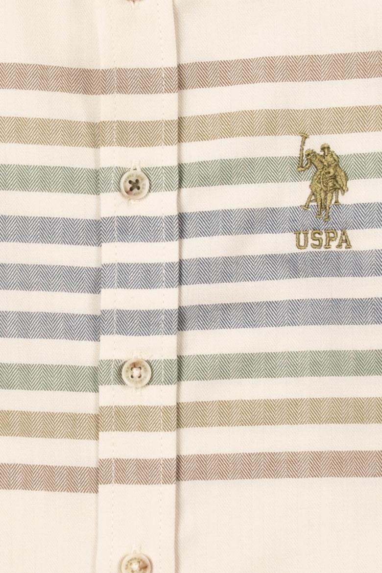 Erkek Çocuk Ekru Uzun Kollu Gömlek - 50208215012