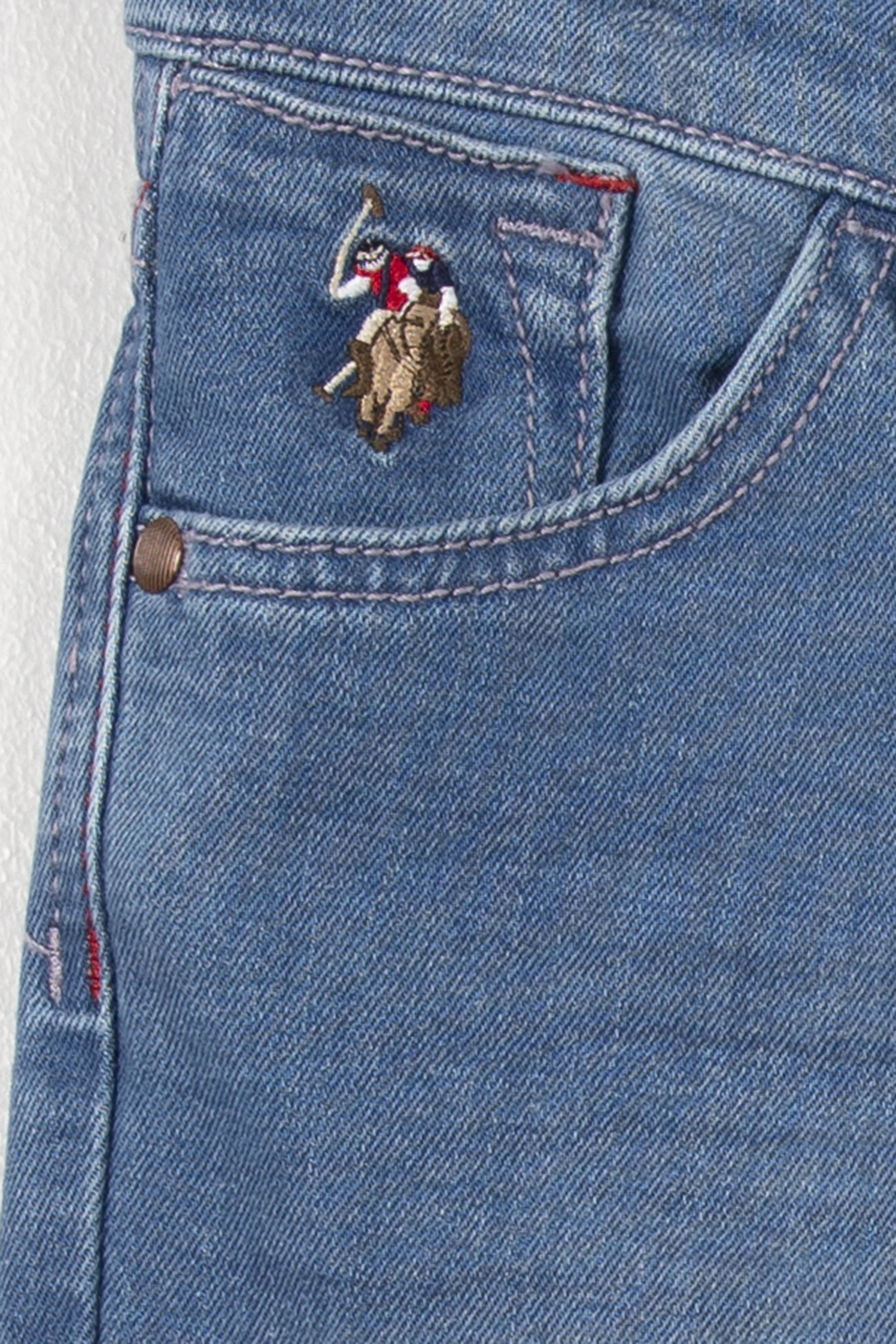 Erkek Çocuk Mavi Denim Pantolon - Image 3