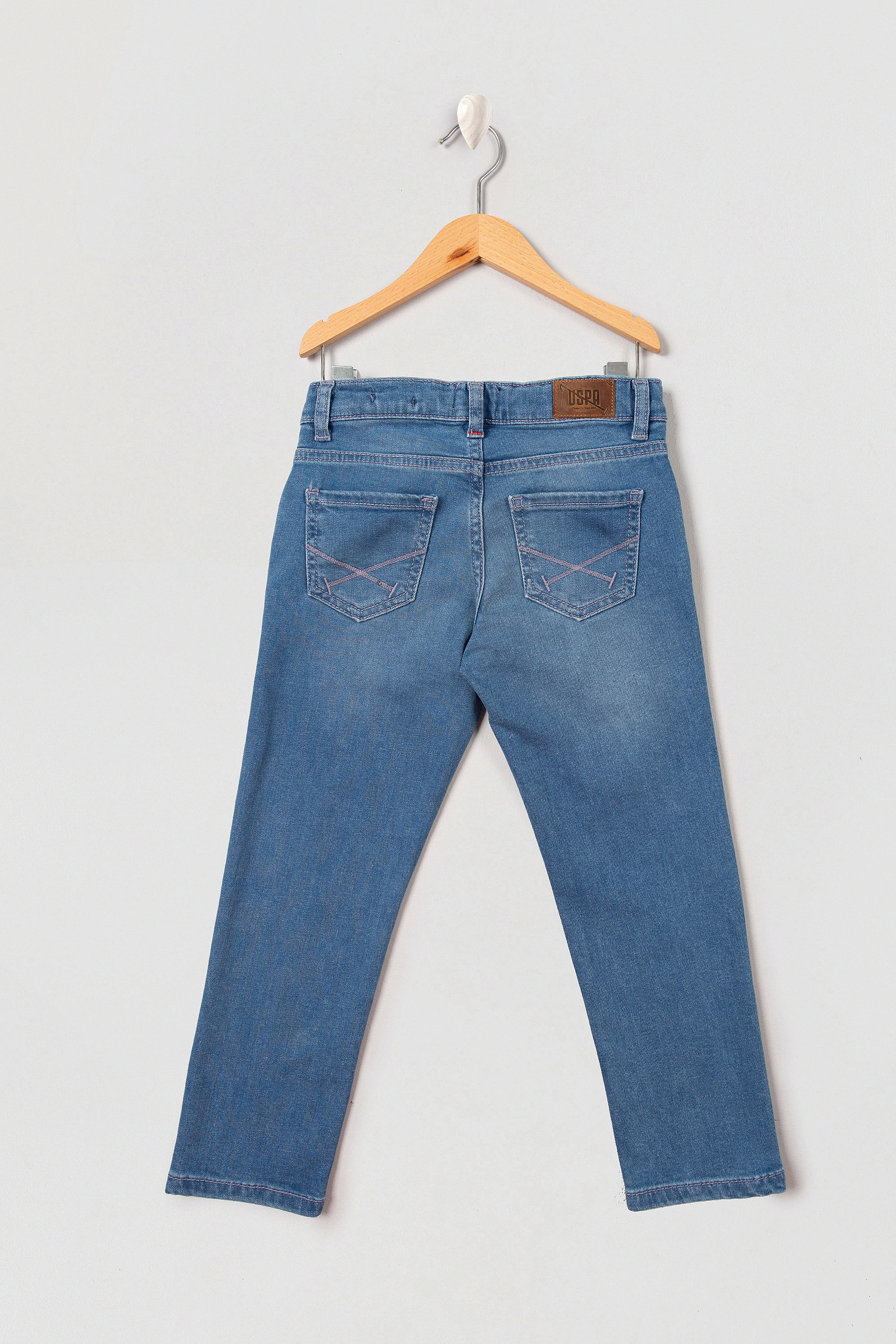 Erkek Çocuk Mavi Denim Pantolon - Image 2