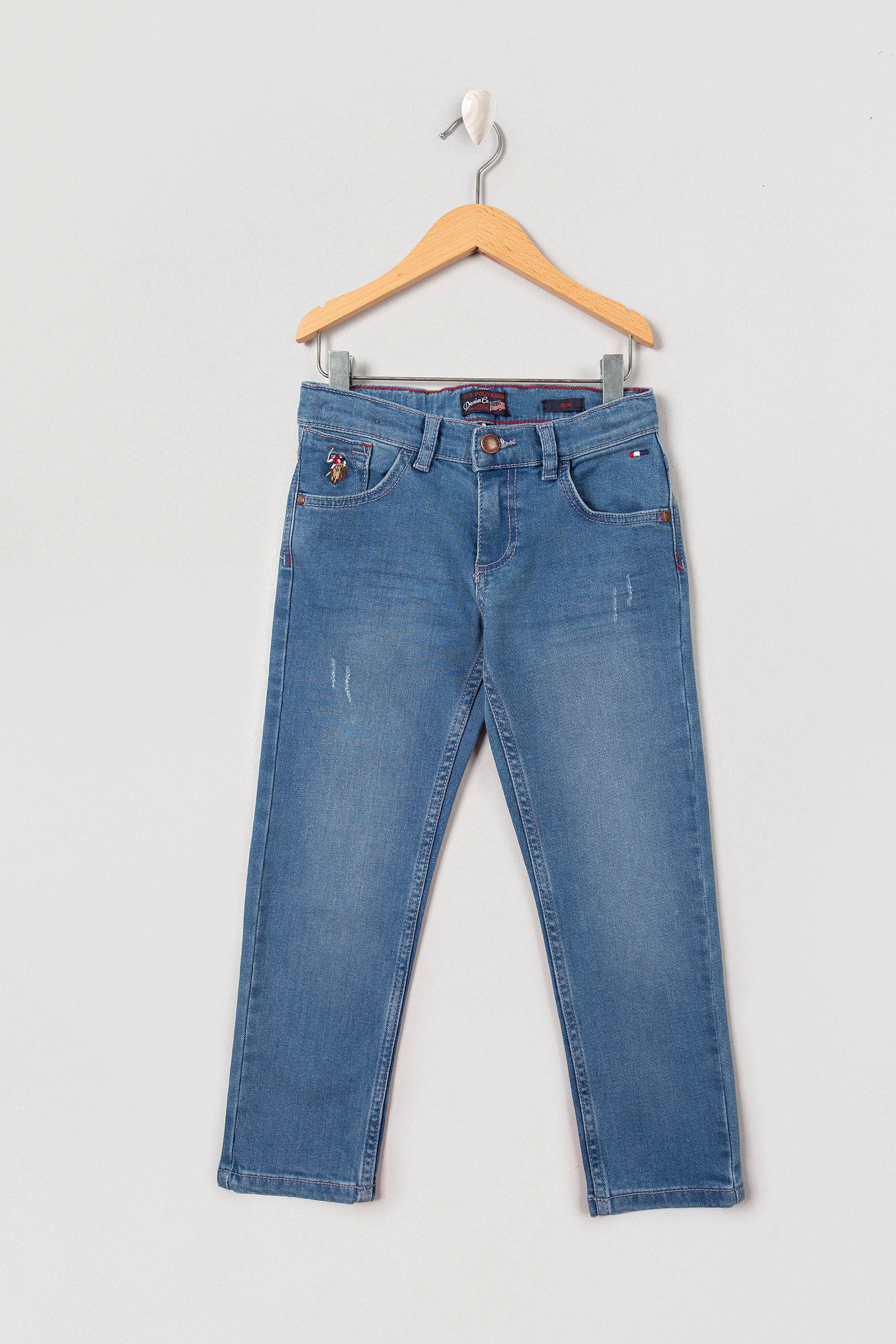 Erkek Çocuk Mavi Denim Pantolon - Image 1