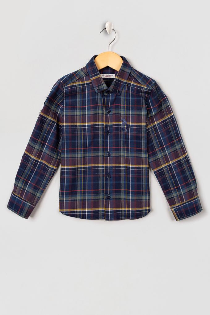 Erkek Çocuk Lacivert Gömlek