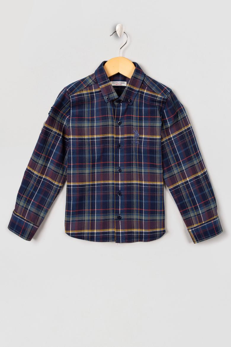 Erkek Çocuk Lacivert Gömlek