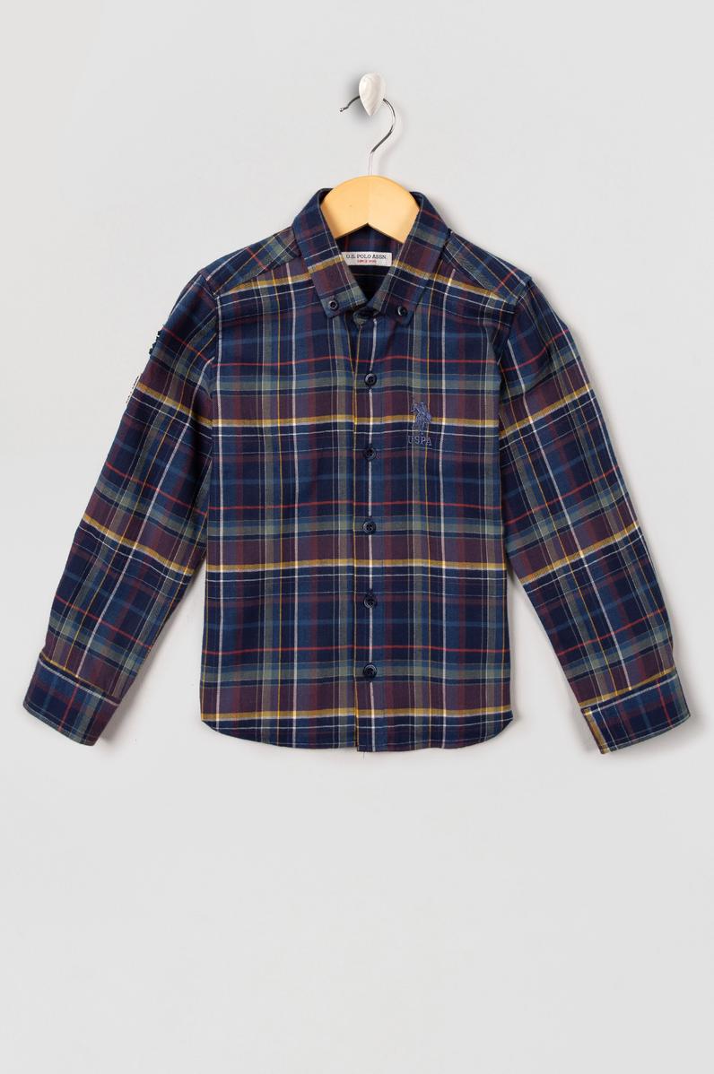 Erkek Çocuk Lacivert Gömlek