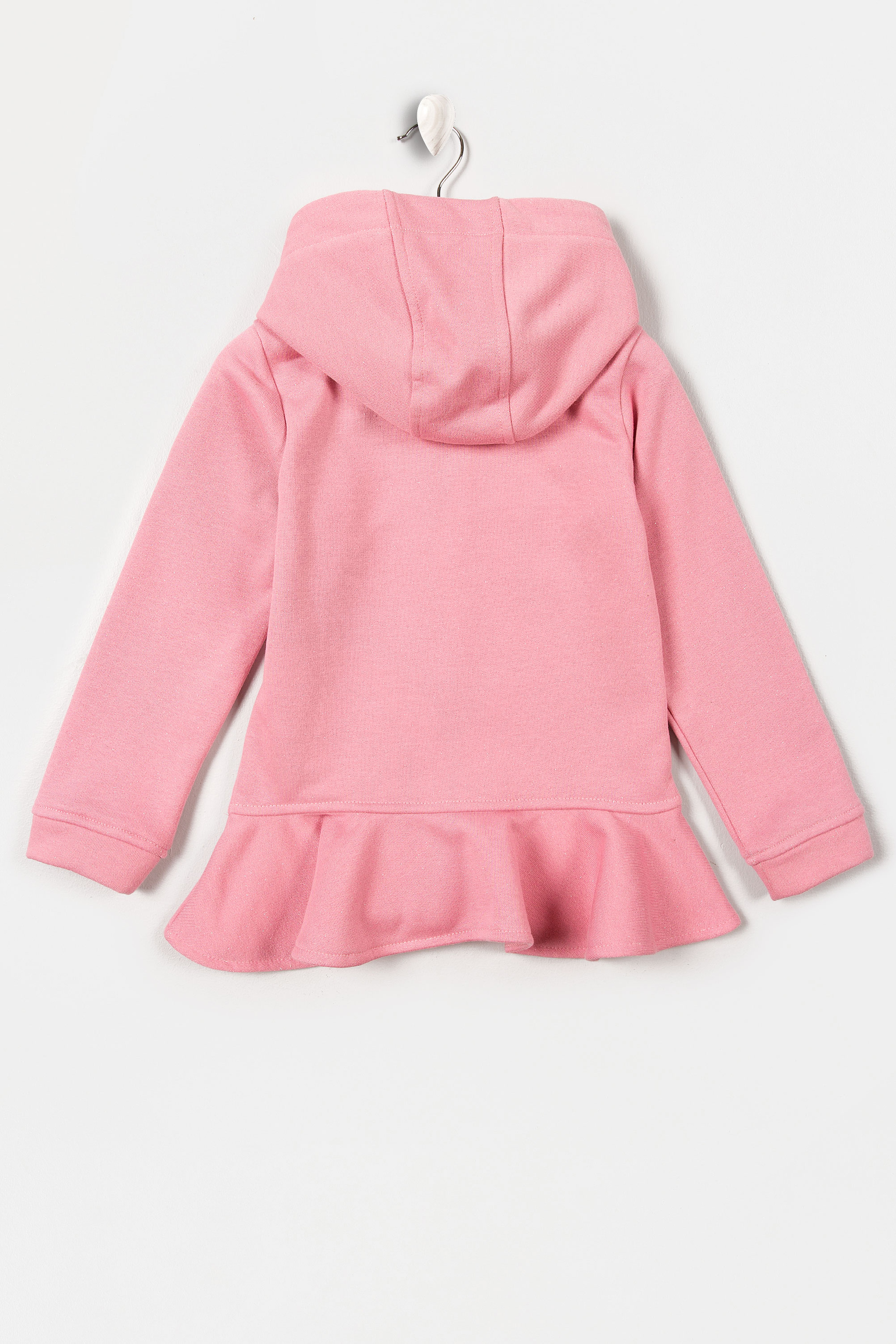 Kız Çocuk Pembe Sweatshirt - Image 2