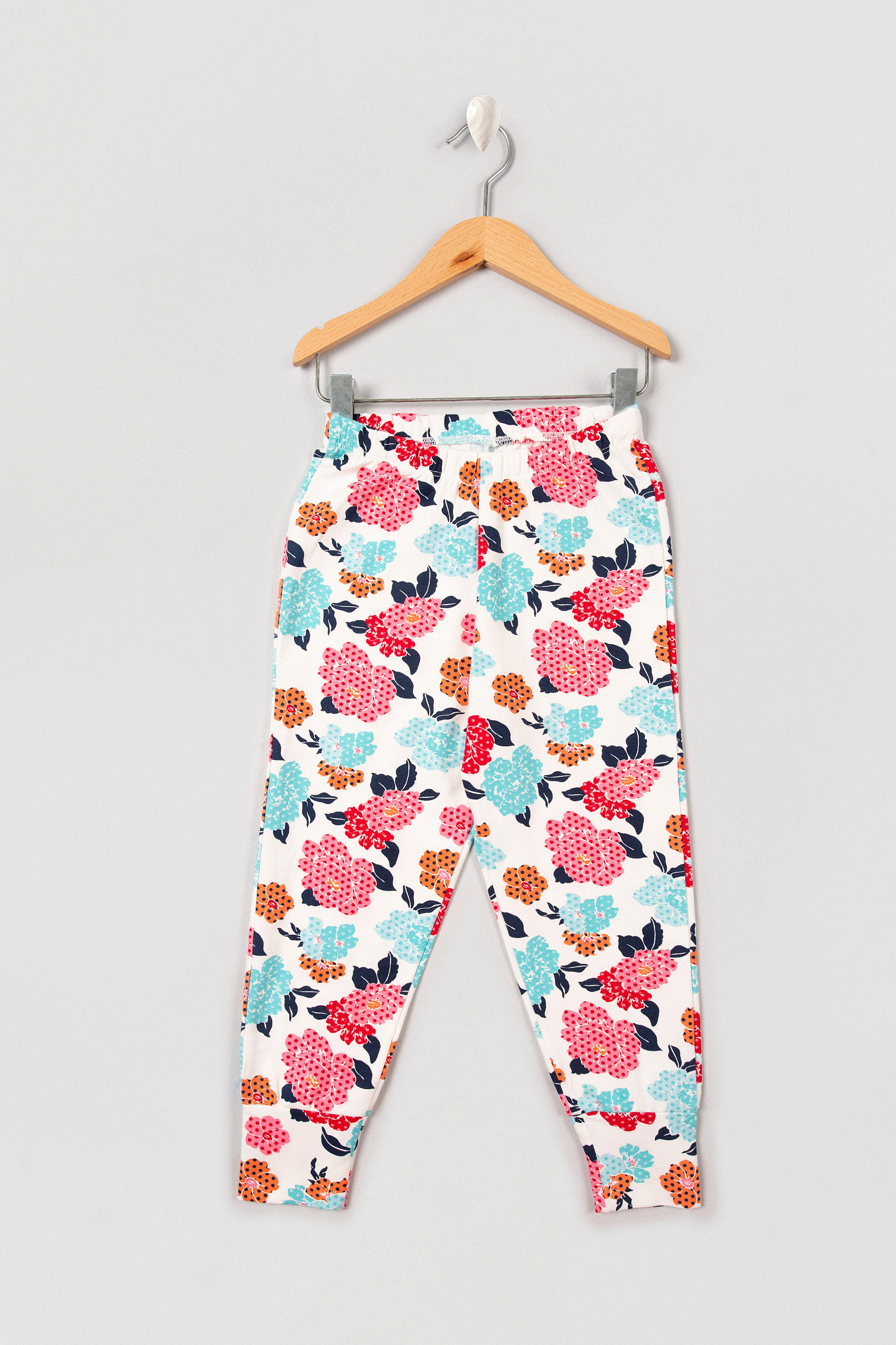 Kız Çocuk Kırmızı Pijama Takımı - Image 3
