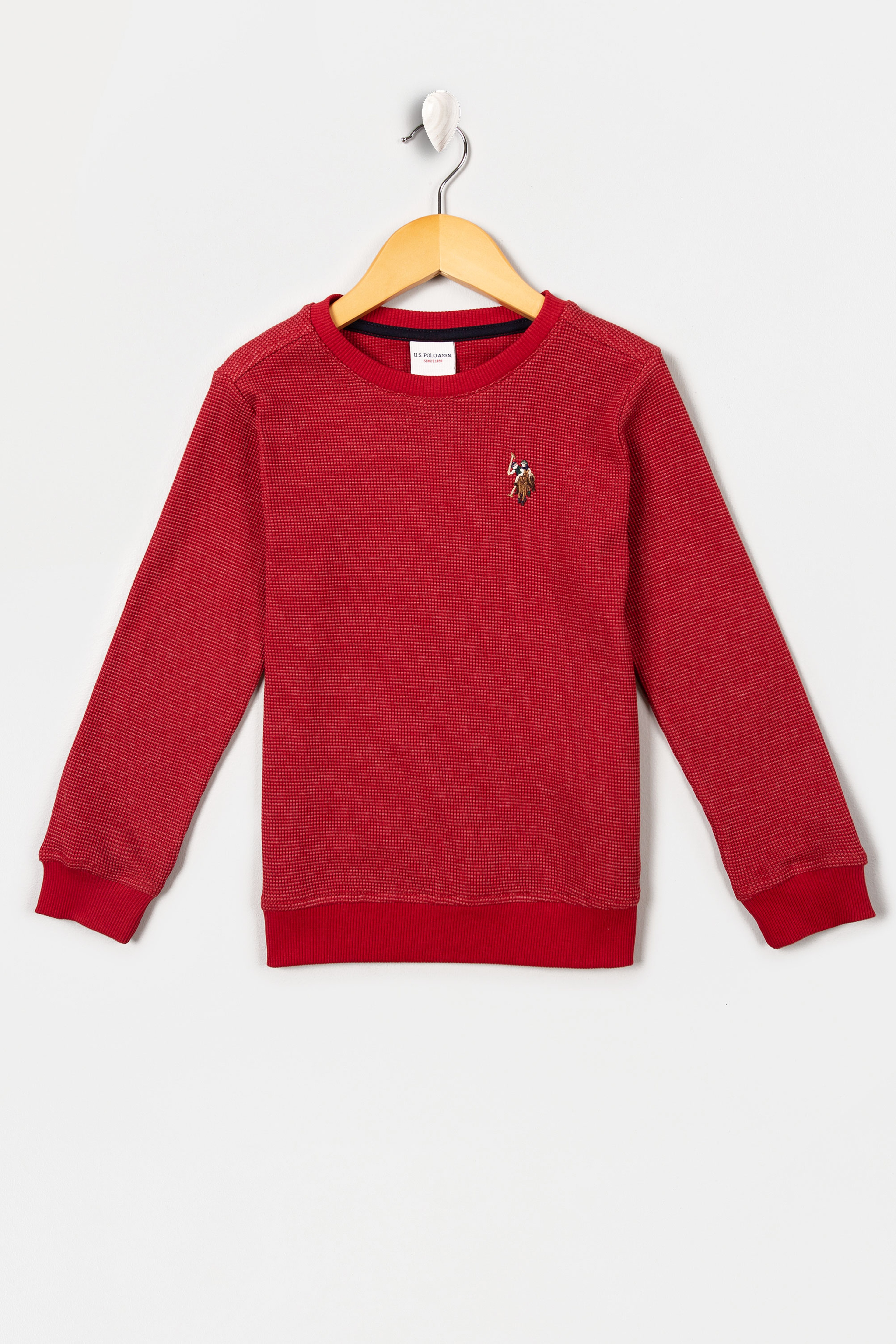 Erkek Çocuk Kırmızı Sweatshirt - Image 1