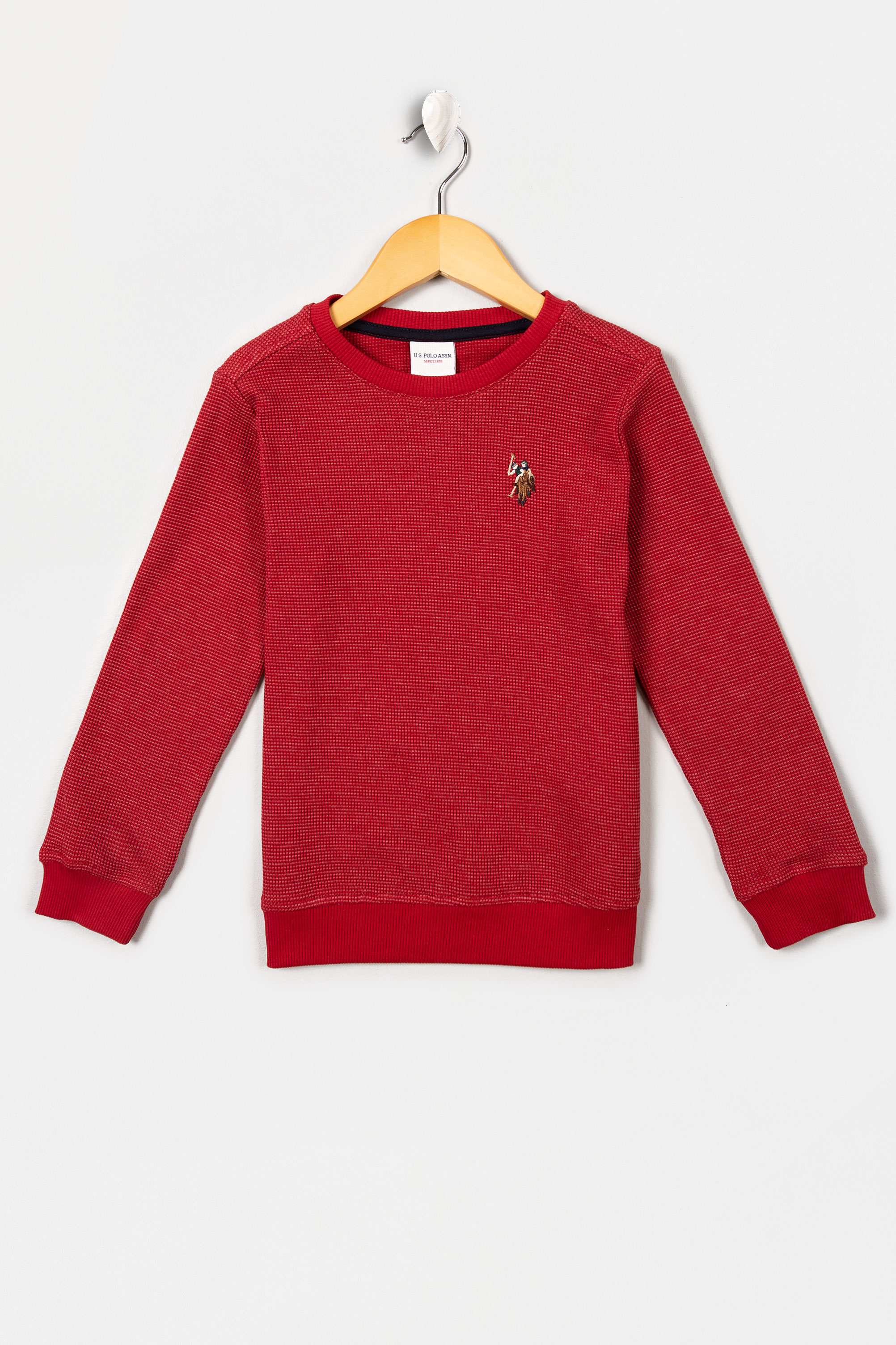 Erkek Çocuk Kırmızı Sweatshirt