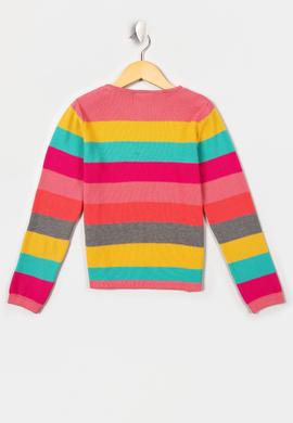 Kız Çocuk Kırmızı Triko Kazak - 50206147012