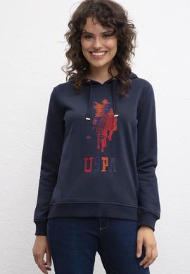 Kadın Lacivert Sweatshirt - 50206509012