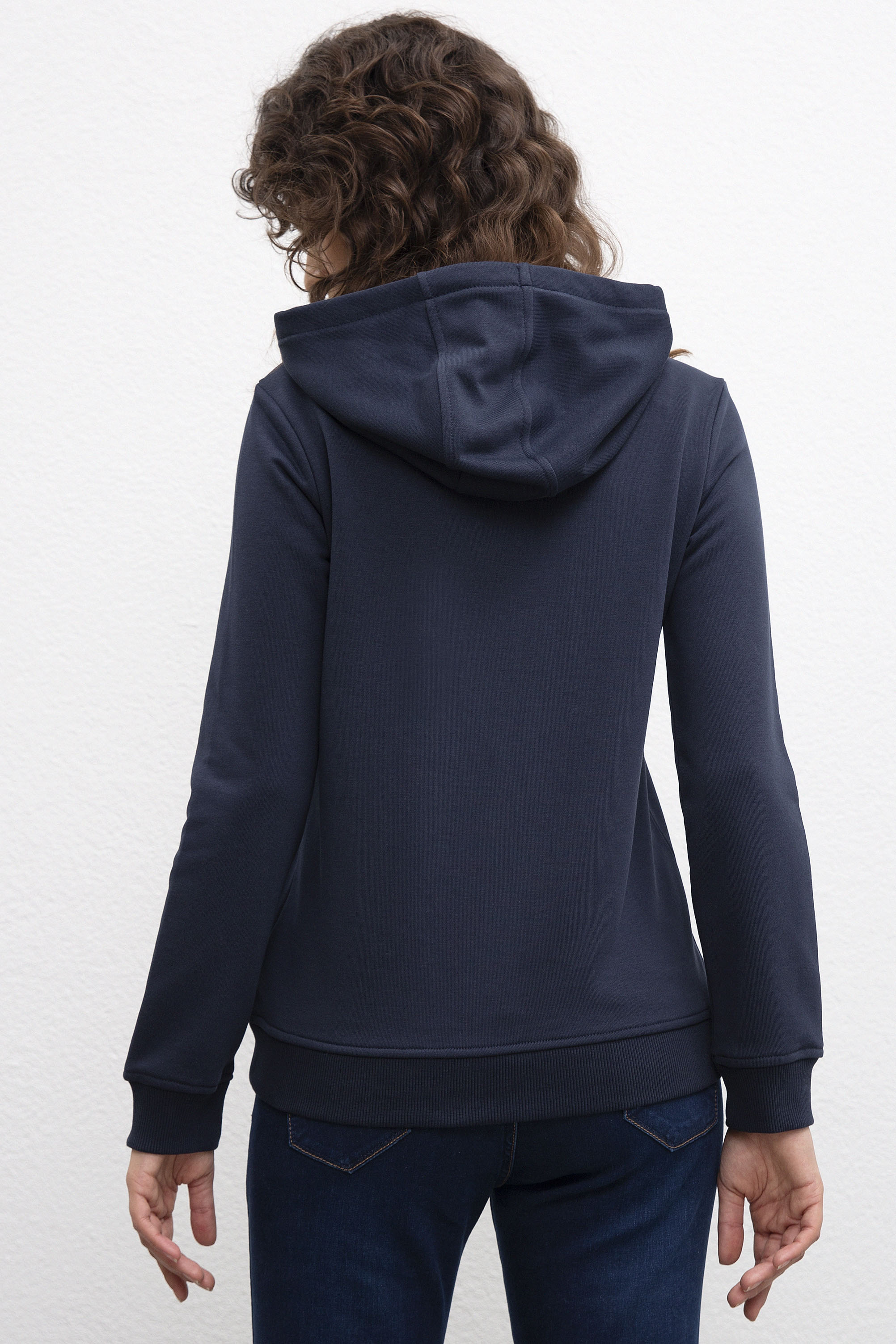 Kadın Lacivert Sweatshirt