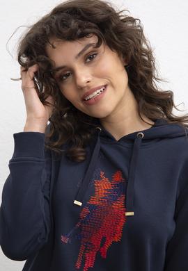 Kadın Lacivert Sweatshirt - 50206509012