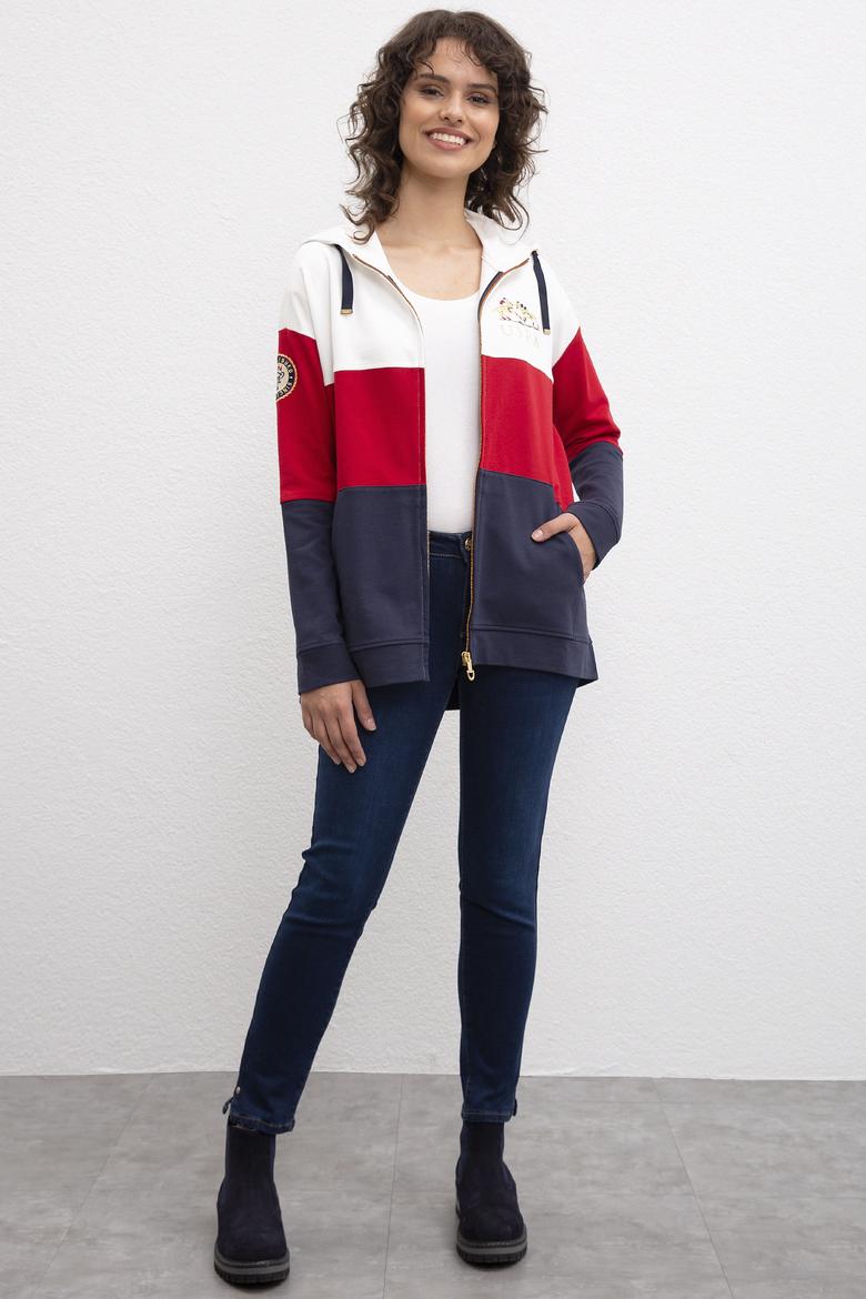 Kadın Kırmızı Sweatshirt - 50206532006